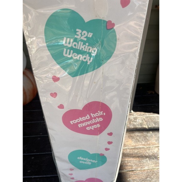 Vintage 1987 Lovee Doll Brunette Hair Wendy Companion 32" Fashion Walker NOS - Picture 5 of 16